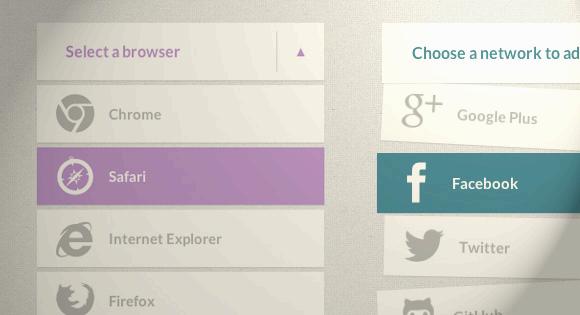 jquery select css3鼠標(biāo)點(diǎn)擊滑動(dòng)下拉列表菜單